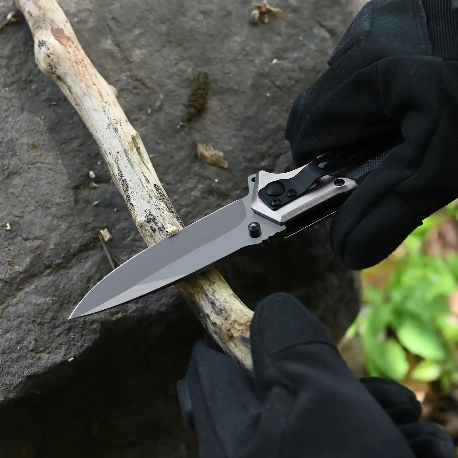 4.5" G10 Handle Multifunctional Folding Knife