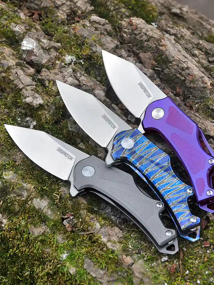 3" TC4 Titanium Handle And M390 Blade Folding Knife
