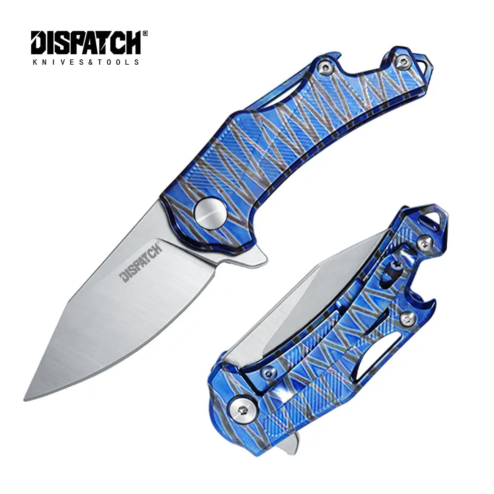 3" TC4 Titanium Handle And M390 Blade Folding Knife