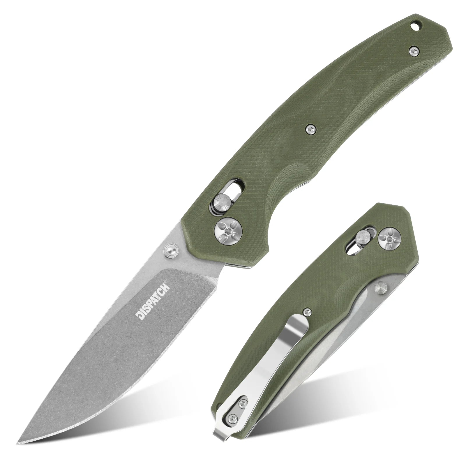 Axis Lock Folding Pocket Knife with G10 handle and 8Cr Blade