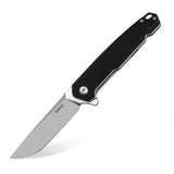 EDC Folding Knife with D2 Stainless Steel Blade, G10 Handle and Pocket Clip