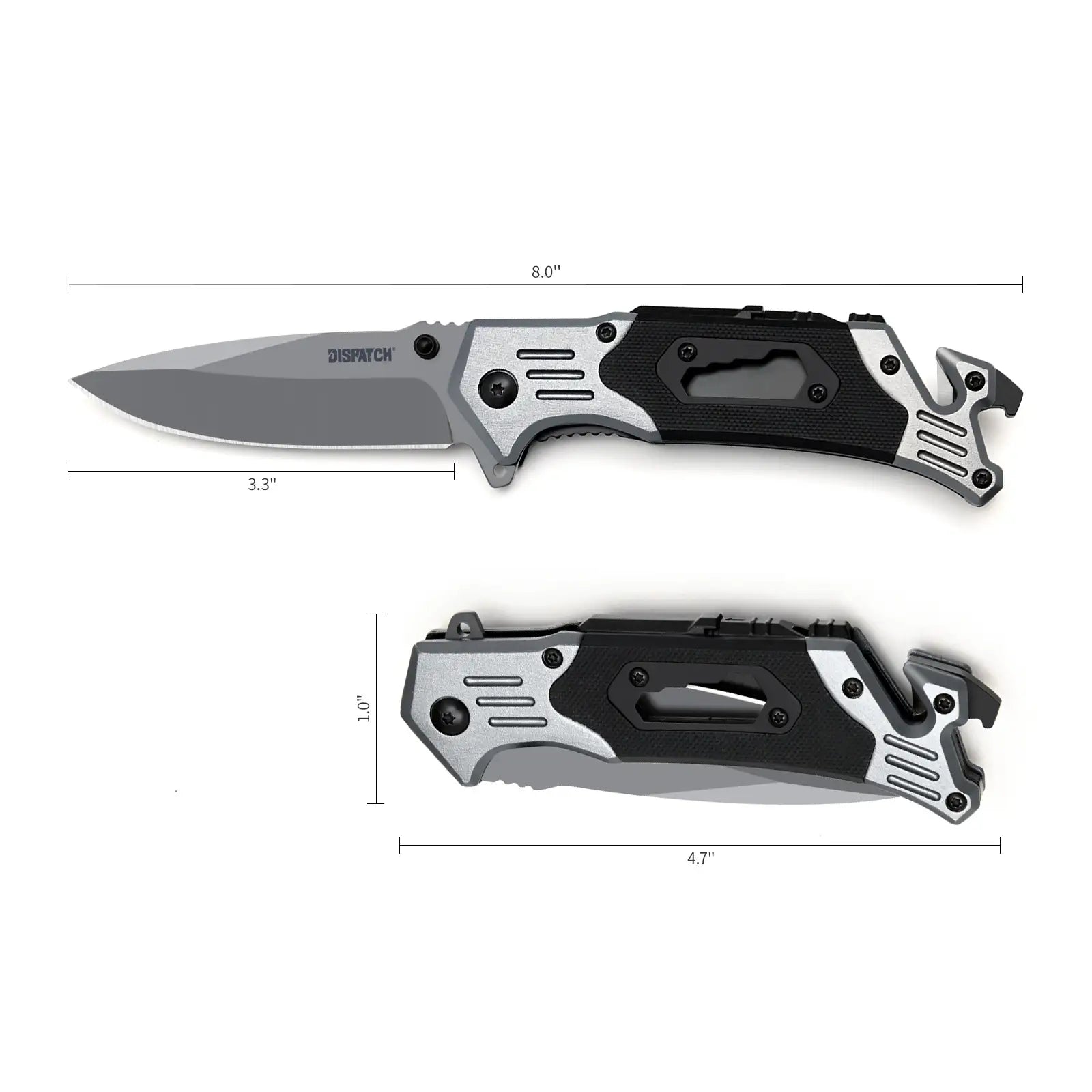 4.5" G10 Handle Multifunctional Folding Knife