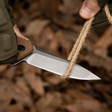 8Cr Blade Pocket Knife with G10 and Carbon Fiber Handles and Bearing System