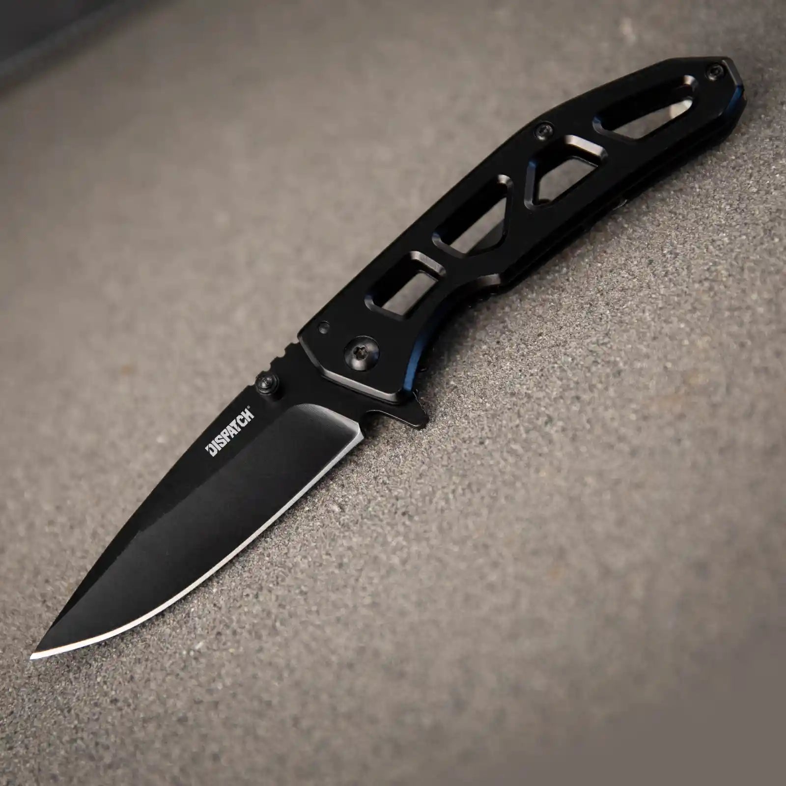 Folding Knife With 8Cr13MoV Stainless Steel Black Blade for EDC