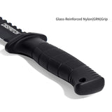 12"Outdoor Bowie Survival Hunting Fixed Blade Knife with Nylon Sheath