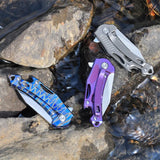 3" TC4 Titanium Handle And M390 Blade Folding Knife