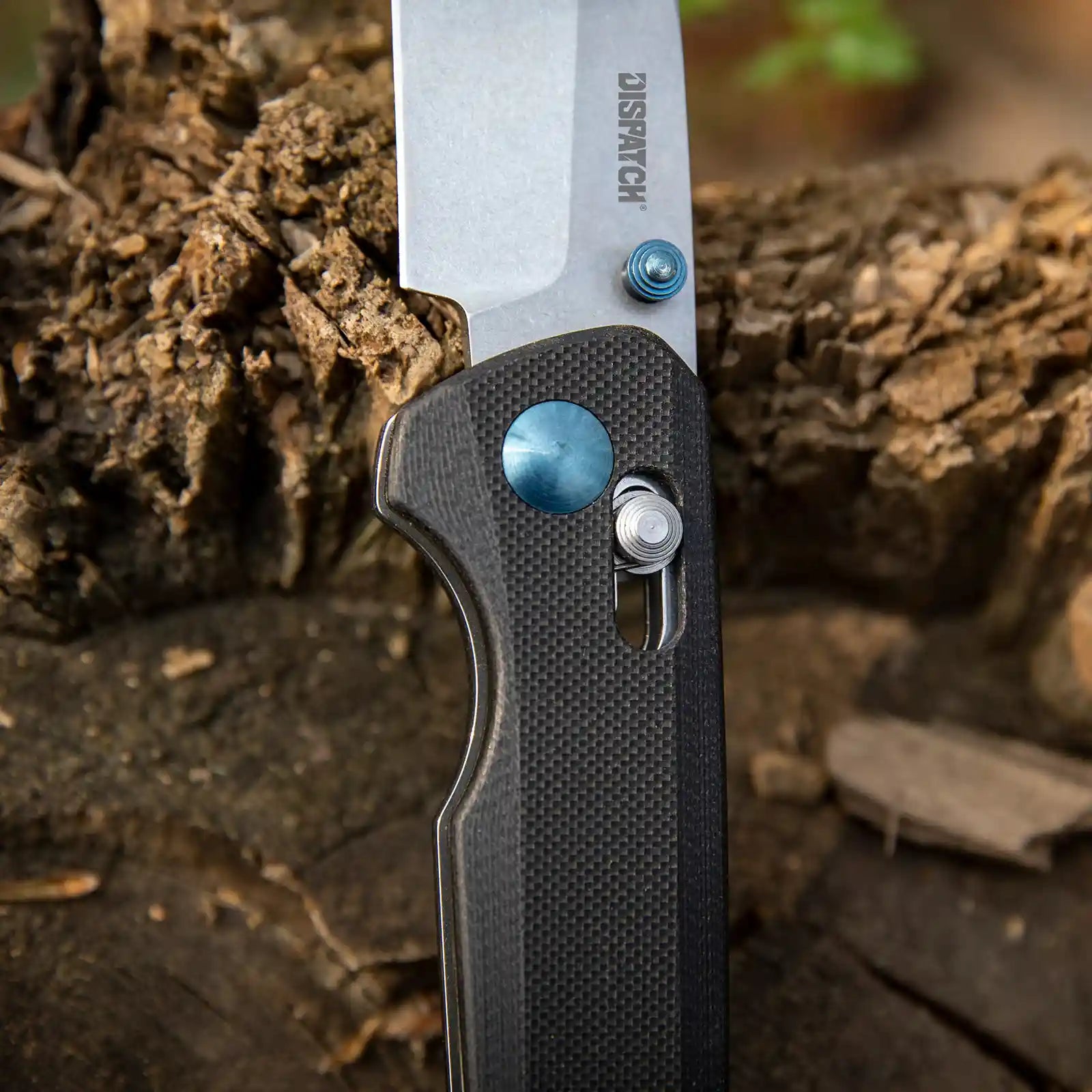D2 Steel Drop Point Blade with G10 Handle Folding Knife