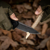 8Cr Blade Pocket Knife with G10 and Carbon Fiber Handles and Bearing System