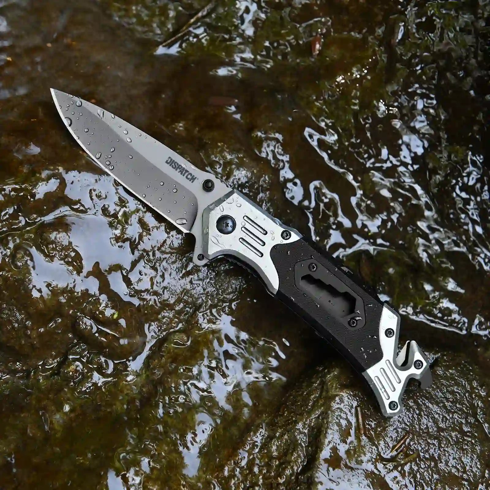 4.5" G10 Handle Multifunctional Folding Knife