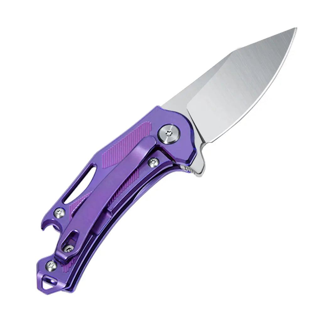 3" TC4 Titanium Handle And M390 Blade Folding Knife