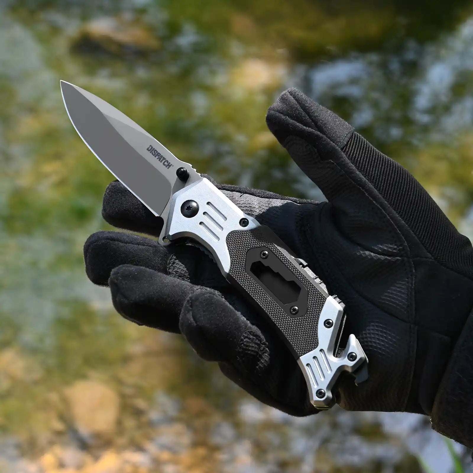 4.5" G10 Handle Multifunctional Folding Knife