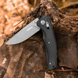 Axis Lock Folding Pocket Knife with G10 handle and 8Cr Blade