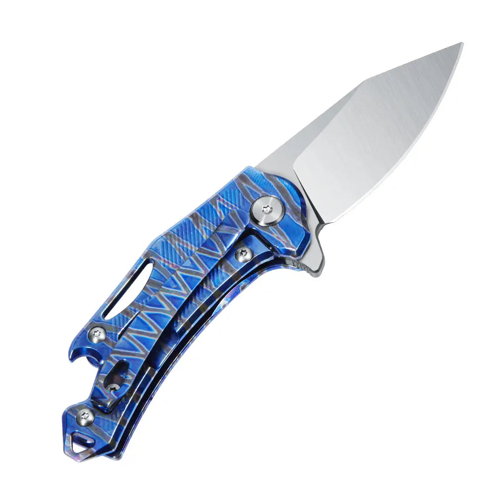 3" TC4 Titanium Handle And M390 Blade Folding Knife