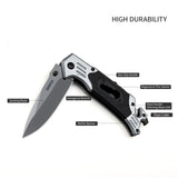 4.5" G10 Handle Multifunctional Folding Knife