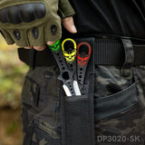 3-Piece 8" Throwing Knife Set with Nylon Sheath