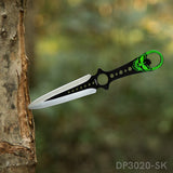 3-Piece 8" Throwing Knife Set with Nylon Sheath