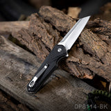 4.5' Folding Pocket Knife with 8cr Blade and G10 Handle