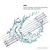 6PCS Kabobs Barbecue Skewers Set with Storage Bag for Grilling