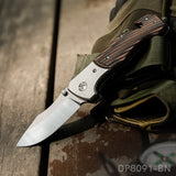 8Cr Blade Folding Rescue Knife Liner Lock with G10 Handle