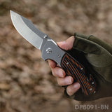 8Cr Blade Folding Rescue Knife Liner Lock with G10 Handle