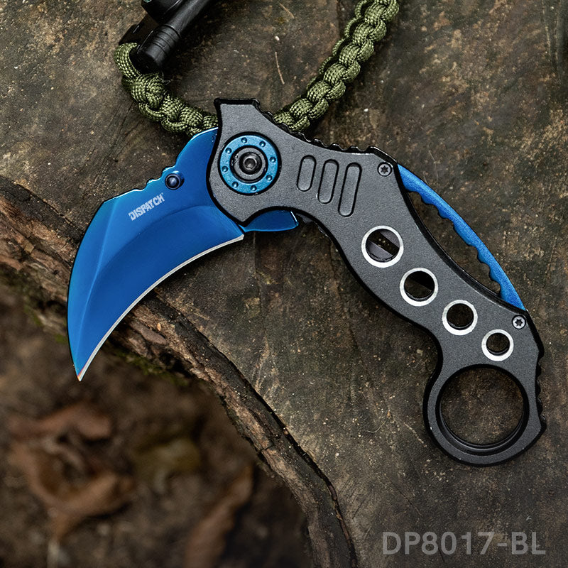 Curved Blade Folding Knife For Outdoor Camping and EDC