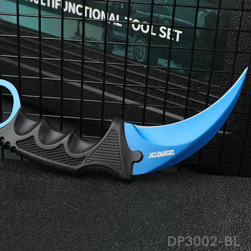Fixed Blade Claw Knife CSGO with Sheath and Cord For Outdoor Adventures