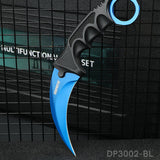Fixed Blade Claw Knife CSGO with Sheath and Cord For Outdoor Adventures