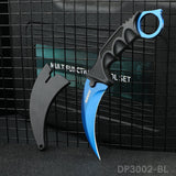 Fixed Blade Claw Knife CSGO with Sheath and Cord For Outdoor Adventures