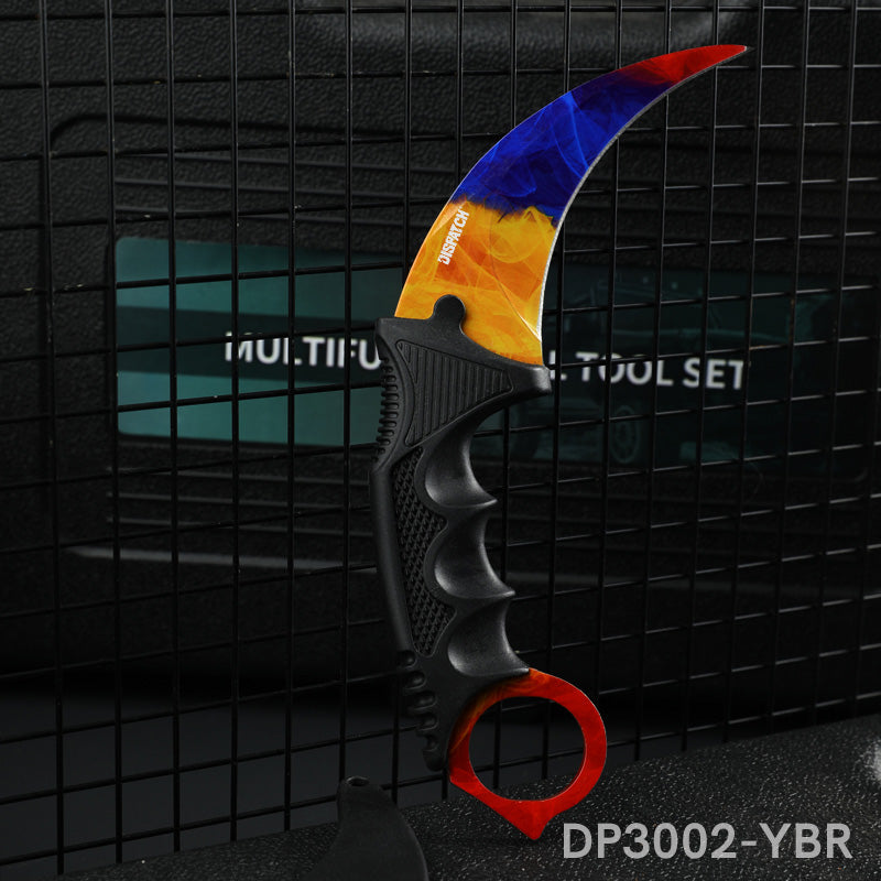Affordable Cool Claw Blade Neck Knife CSGO with Sheath and Cord