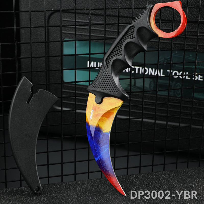 Affordable Cool Claw Blade Neck Knife CSGO with Sheath and Cord