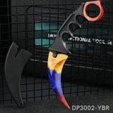 Affordable Cool Claw Blade Neck Knife CSGO with Sheath and Cord