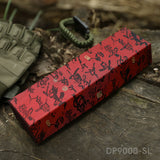 Damascus Steel Feather Knife EDC with a Luxury Gift Box