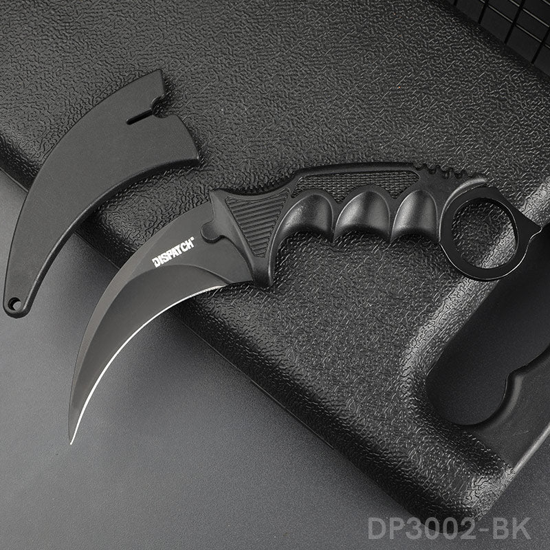 Fixed Blade Claw Knife CSGO with Sheath and Cord For Outdoor Adventures