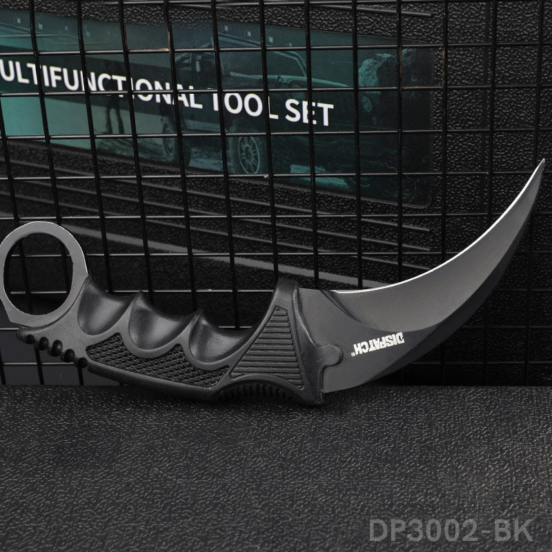 Fixed Blade Claw Knife CSGO with Sheath and Cord For Outdoor Adventures