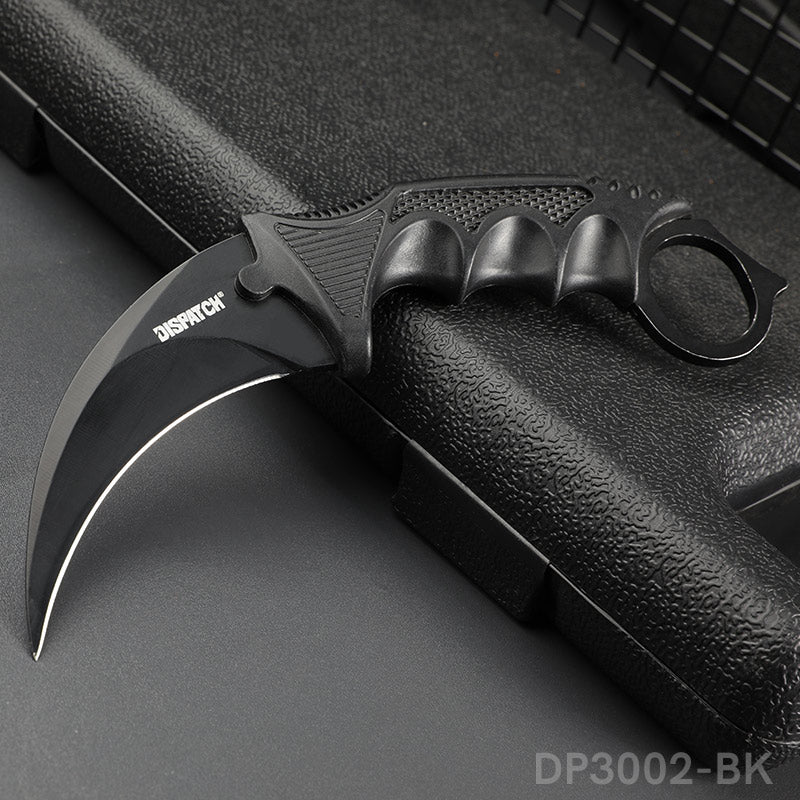 Fixed Blade Claw Knife CSGO with Sheath and Cord For Outdoor Adventures