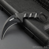 Fixed Blade Claw Knife CSGO with Sheath and Cord For Outdoor Adventures