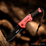 EDC Folding Pocket Uility Knife Spring Assisted Blade with Black Tie Rope - Dispatch Outdoor Life