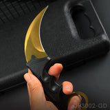 Fixed Blade Claw Knife CSGO with Sheath and Cord For Outdoor Adventures