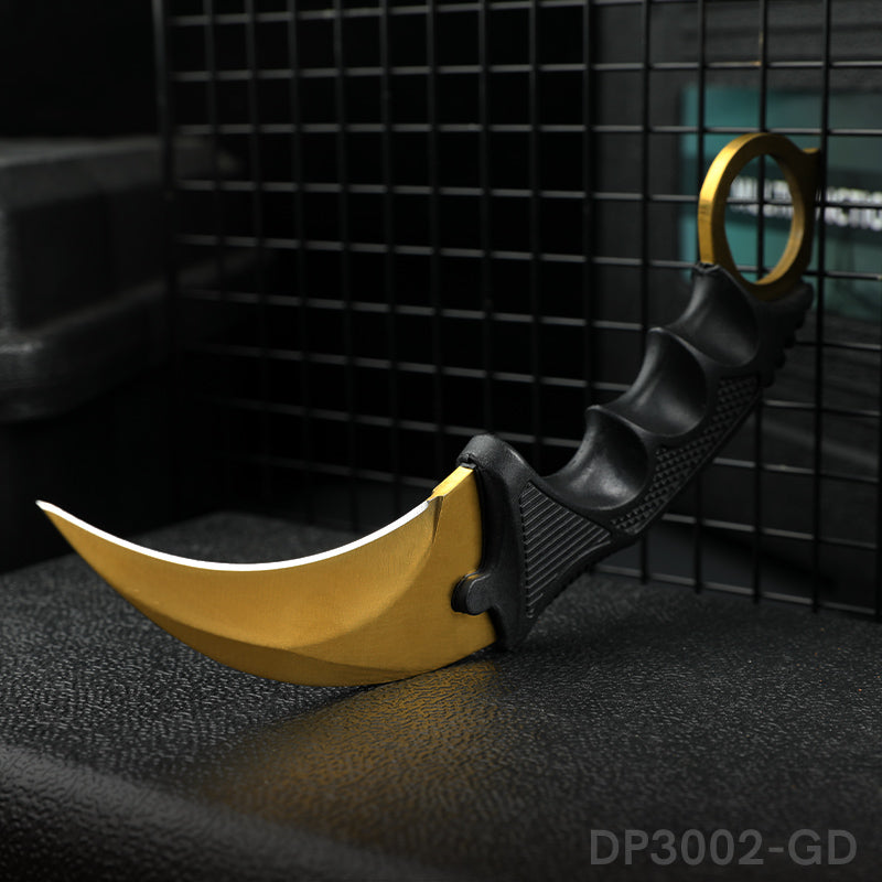 Fixed Blade Claw Knife CSGO with Sheath and Cord For Outdoor Adventures