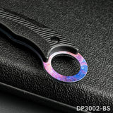 Karambit Knife Fixed Blade with 3D Print