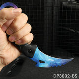 Karambit Knife Fixed Blade with 3D Print