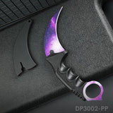 Affordable Cool Claw Blade Neck Knife CSGO with Sheath and Cord