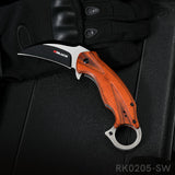 RBLACK Folding Claw Knife for Outdoor Survival and EDC