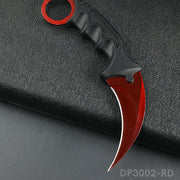 Fixed Blade Claw Knife CSGO with Sheath and Cord For Outdoor Adventures