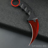 Fixed Blade Claw Knife CSGO with Sheath and Cord For Outdoor Adventures