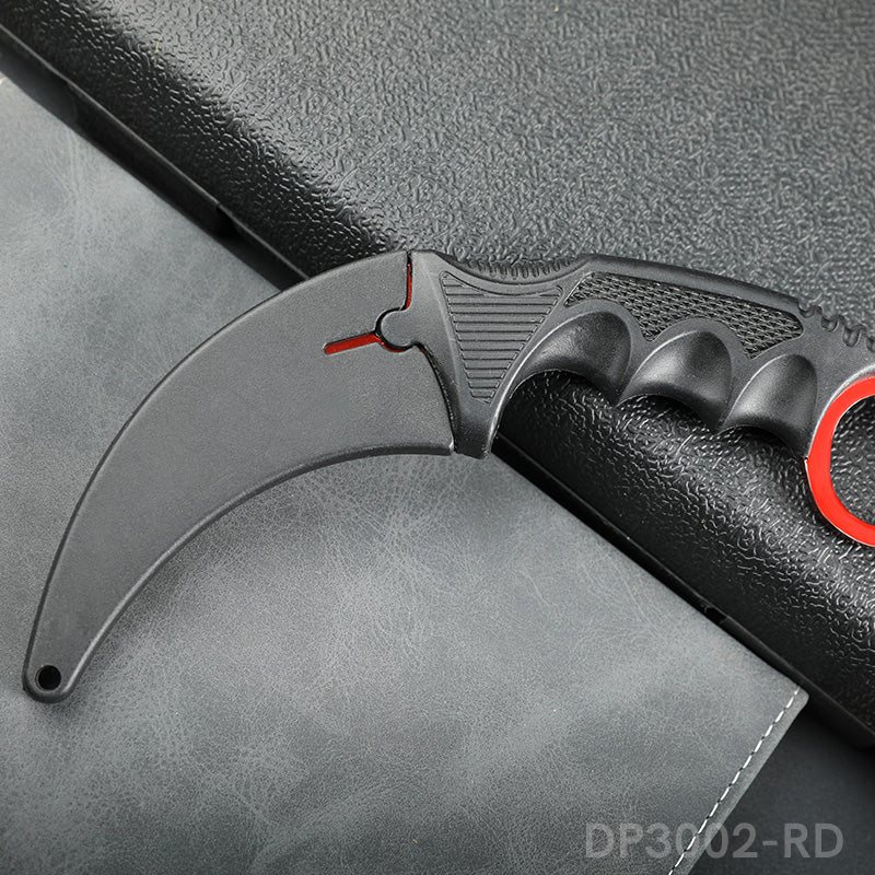 Fixed Blade Claw Knife CSGO with Sheath and Cord For Outdoor Adventures