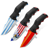 Fan Gear Edition Spring Assisted Folding Pocket EDC Knife