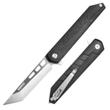 D2 Blade Pocket Knife with Liner Lock and G10 Handle