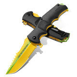 Fan Gear Edition Spring Assisted Folding Pocket EDC Knife