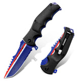 Fan Gear Edition Spring Assisted Folding Pocket EDC Knife